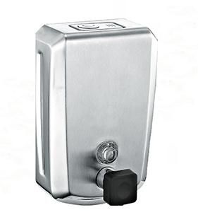 Soap Dispenser with Black Plastic Pump