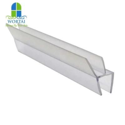 PVC Shower Door Seal Sliding Glass Shower Door Seal Strip for Bathroom Door