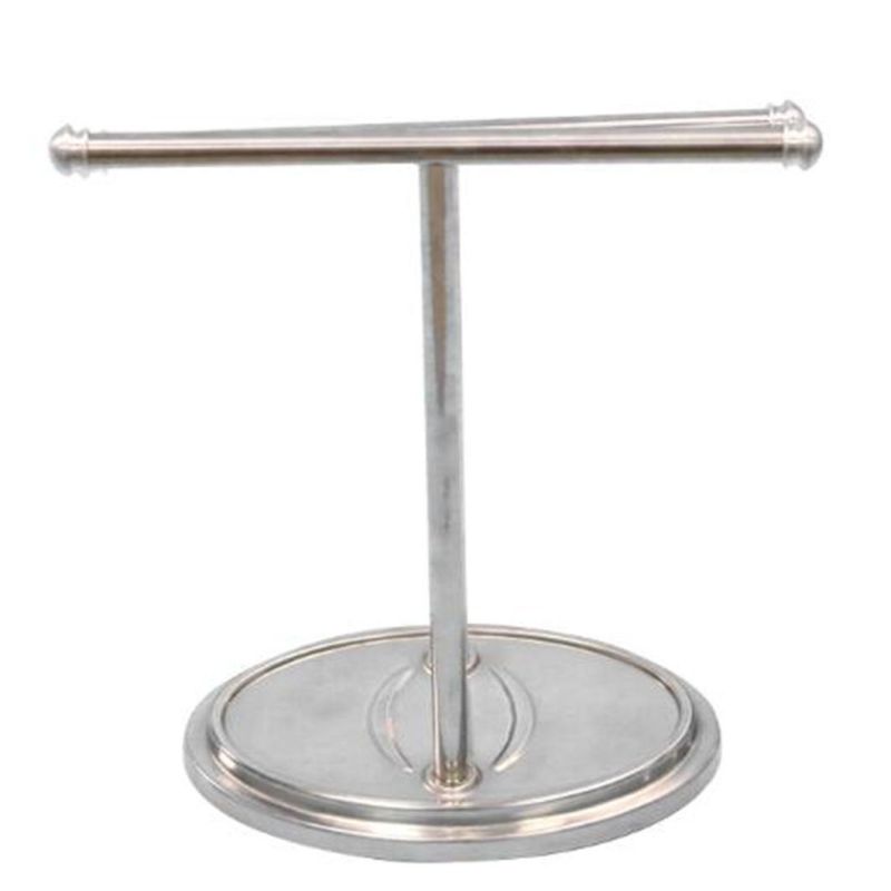 Modern Stainless Steel Hand Towel and Accessories Stand