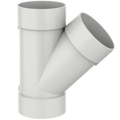 Era PVC Pipe Fittings Y Tee 1-1/2&prime;&prime; White Drainage Fittings with Upc Certificate for American Market
