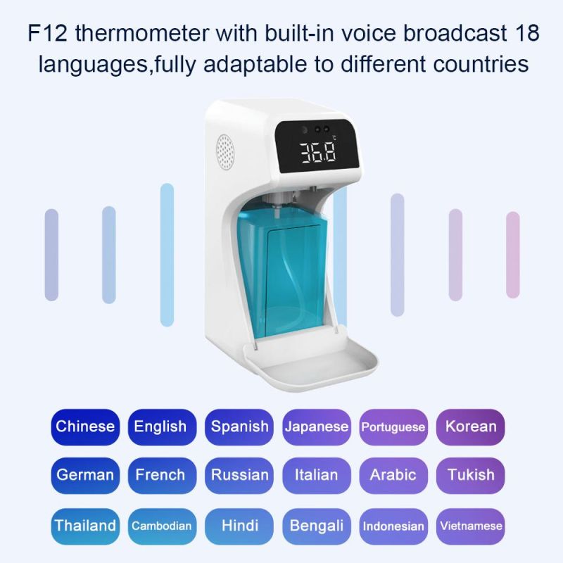 High Quality Temperature Detection Automatic Hand Soap Dispenser 1000ml