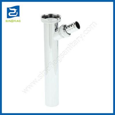 Diameter 32 X 200 mm Chromed ABS Adjustable Drain Pipe