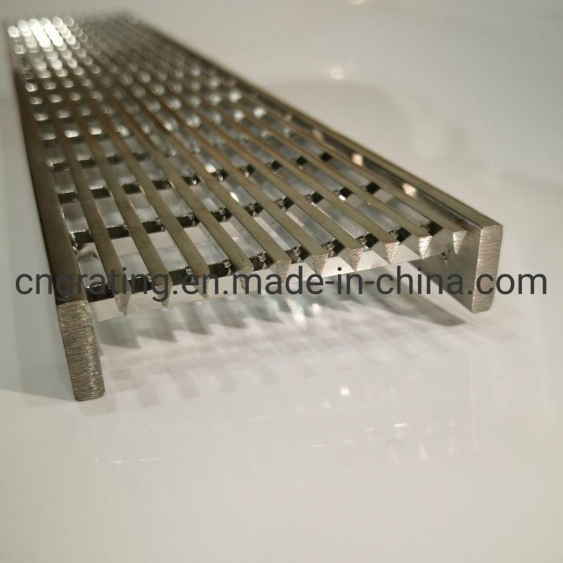 Stainless Steel Heelguard Wedge Wire Grate  External / Internal Pathway  Trench Drain  Cover Shower Kit Grating Drainage