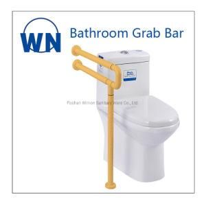 Overlasting White Plastic Grab Bar for The Bathroom Sanitary Ware ABS Handicap Safety Grab Bar Wn-14