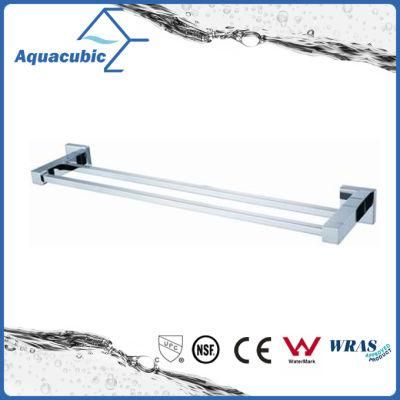 Contemporary Chromed Double Towel Bar (AA6614B)