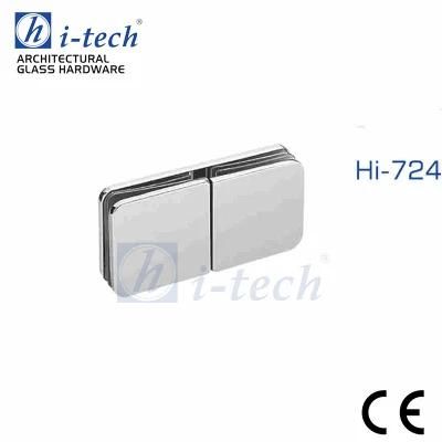 Hi-724 180 Degree Hot Selling Zinc Brass Ss Glass Clop
