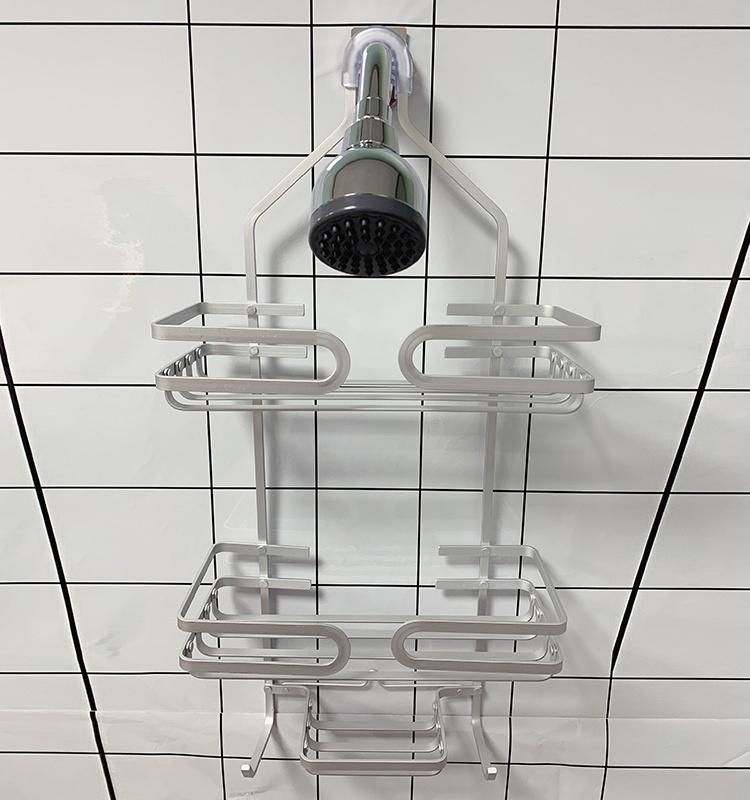 Bathroom Accessories Storage Shelving Rack Aluminium Shower Caddy
