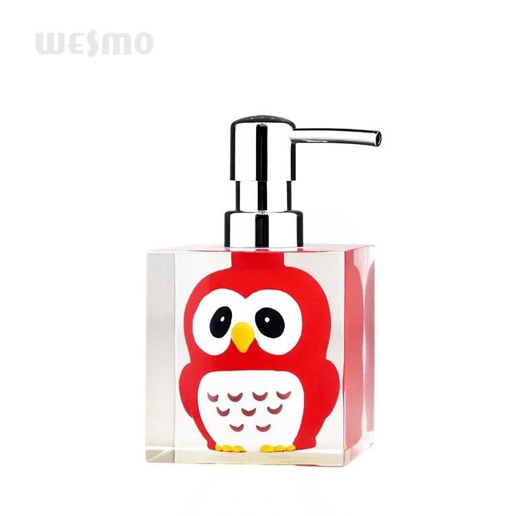 Children Style Polyresin Soap Dispenser