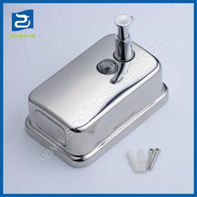 Ss Liquid Hand Soap Dispenser for Hospital Marketplace Hotel Restaurant Showroom