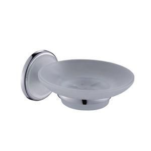 High Quality Soap Holder with Good Glass Dish (SMXB 65103)