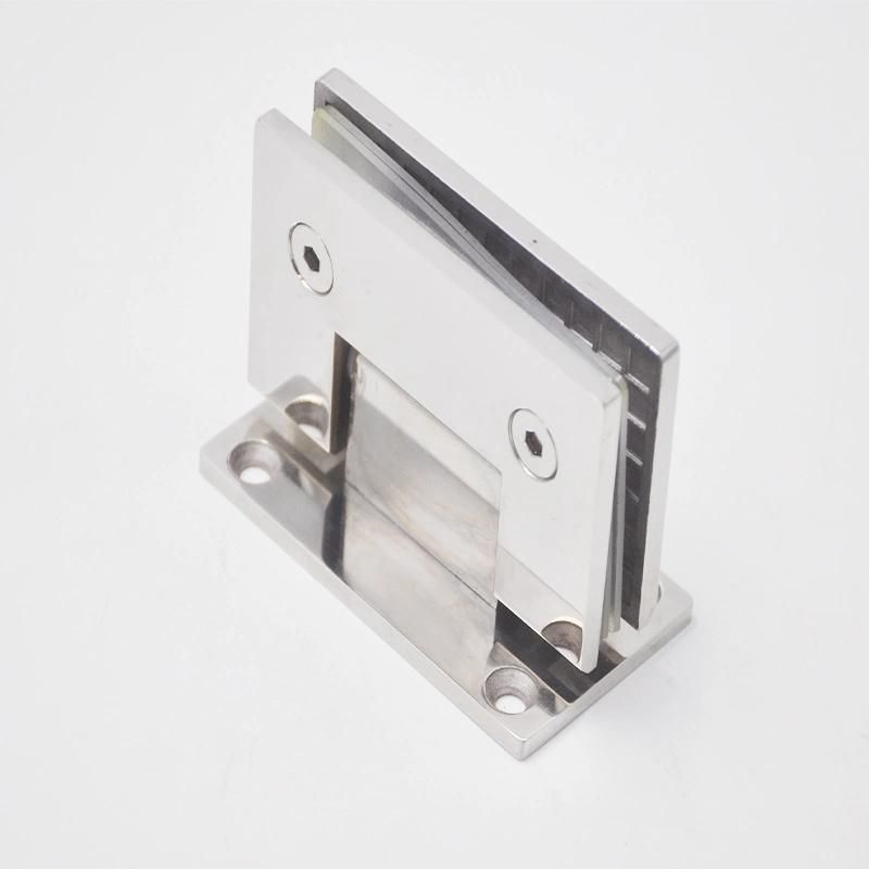 Bathroom SUS304 Stainless Steel Glass Door Hinge