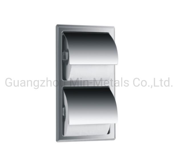 S. S. Hotel Supply Recessed Double Tissue Paper Holder Mx-pH209b