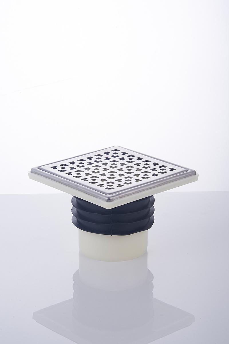 Hotel Bathroom Floor Drain Cover Waste Gate Shower Drain with Removable Cover