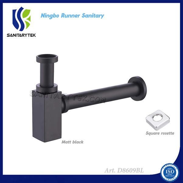 Square Modern Basin Bottle Trap Siphon for Wash Basin (D8609)