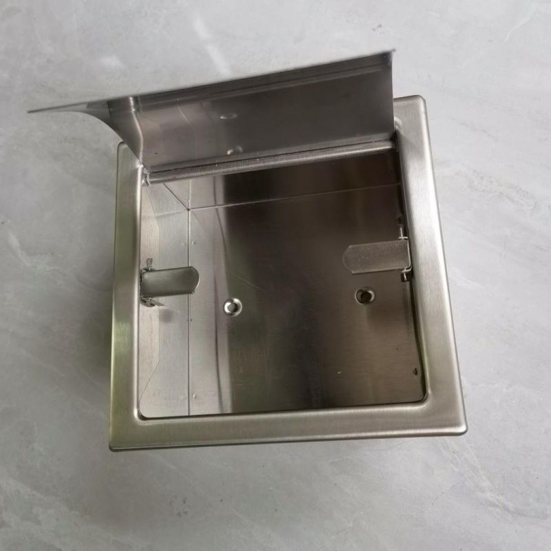 Recessed Toilet Paper Holder with Cover 304 Stainless Steel Material for Hotel and Home Use