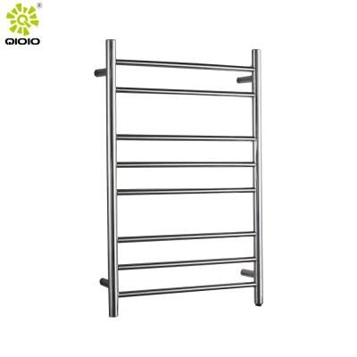 Guangdong Factory Bathroom Accessories 304 Stainless Steel Hotel Wall Mount Heated Towel Rack