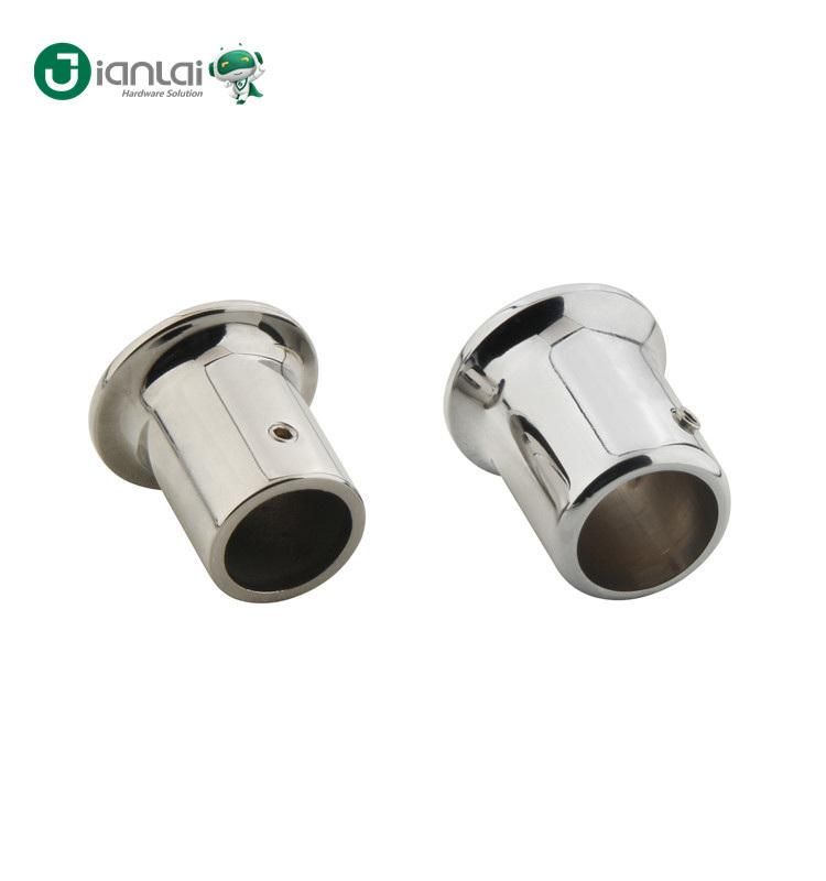 Best Selling 19mm Bathroom Accessories Round Tube Connector