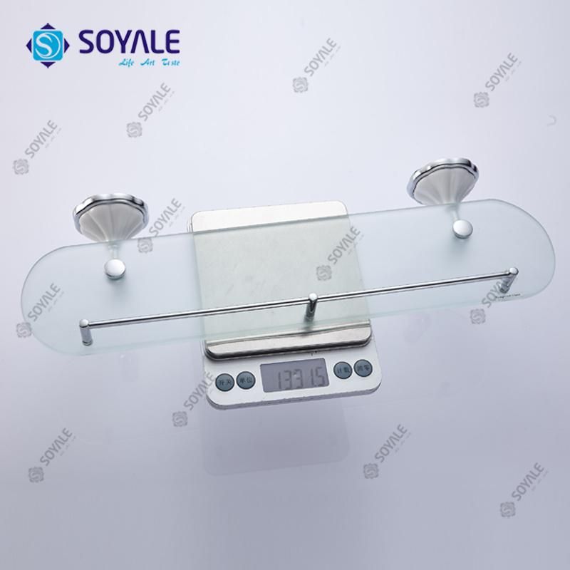 Glass Shelf with Rail 9991-PC