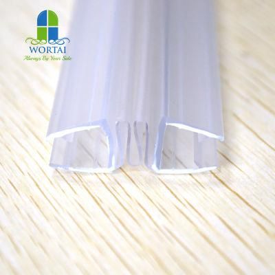 Bathroom Plastic Shower Glass Door Seal Waterproof PVC Door Seal Strip