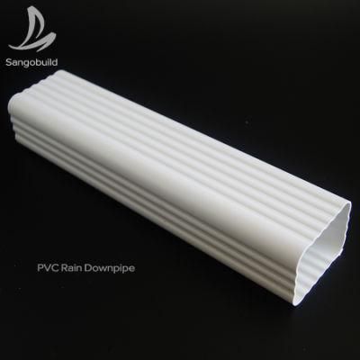 One-Stop Service Building Materials PVC Pipe Fitting Rain Gutter Drainage Sysytem for House