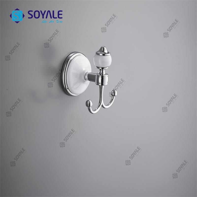 Double Robe / Towel Hook 9754-PC