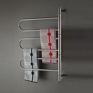 6 Bars Rotatable Stainless Steel Heated Towel Rails