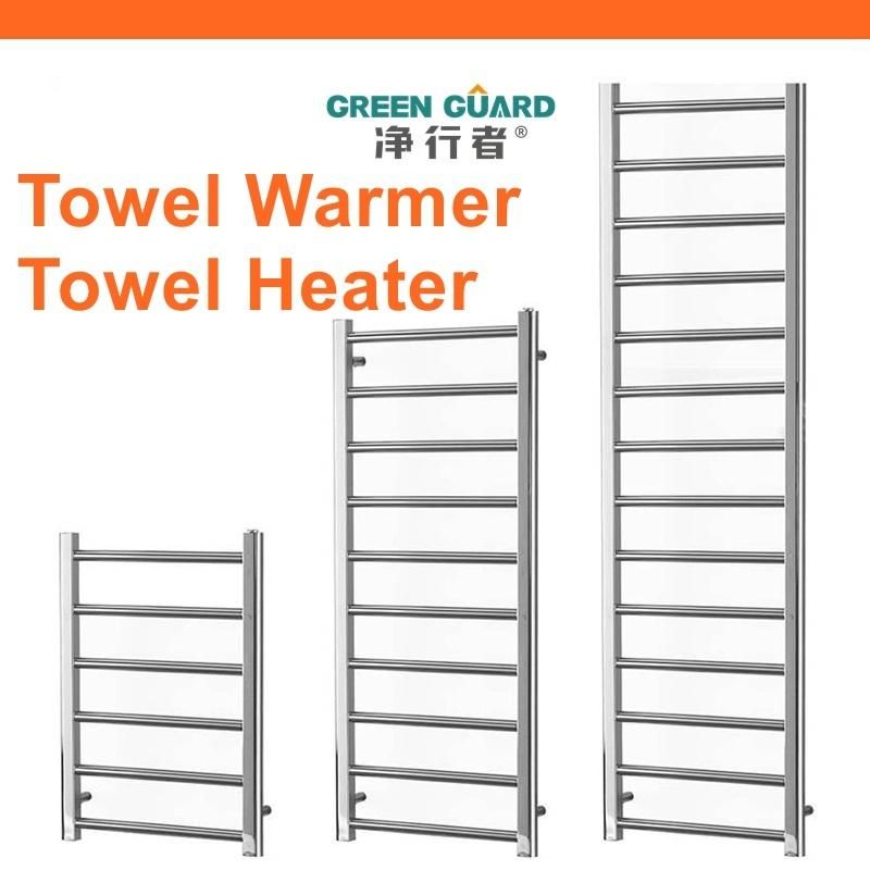 AISI SUS 304 Tube Towel Heater Towel Warmer Rails Dry Heater for Bathroom