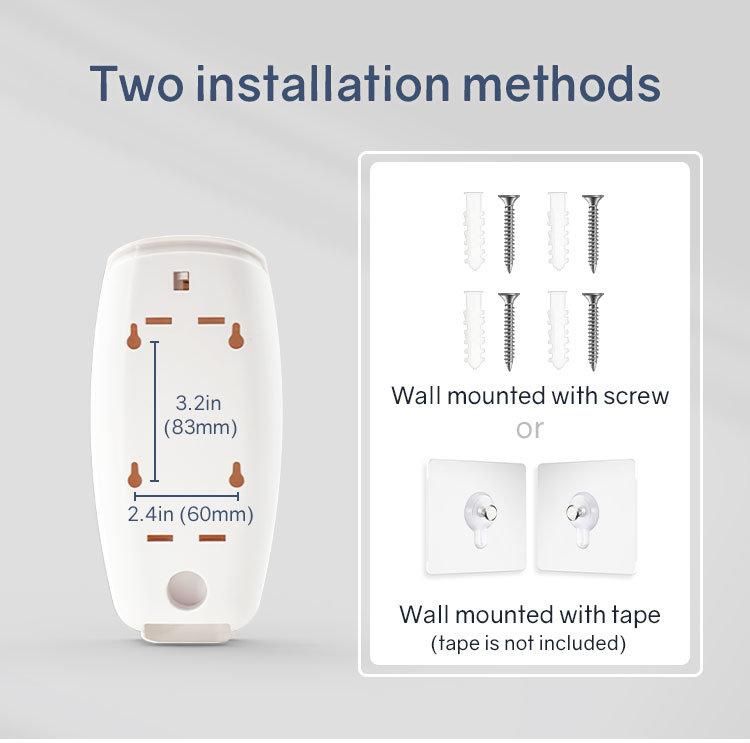 Fashionable Design 800ml Wall Mounted Manual Soap Dispenser for Kitchen