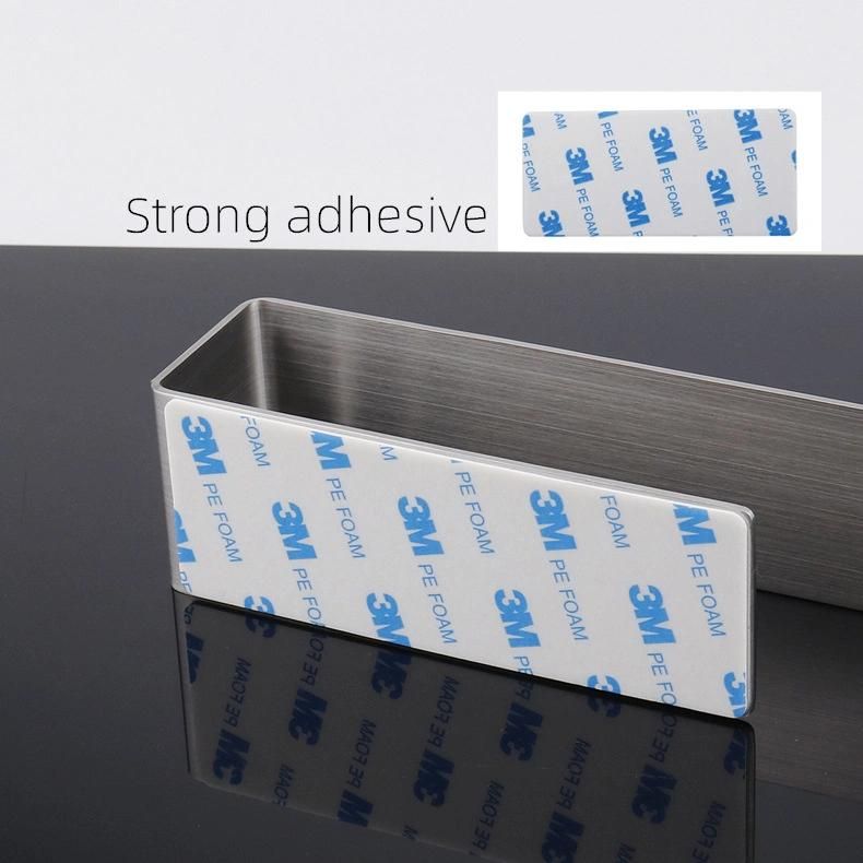 Strange Double Sides Tape Household Space Towel Rack for Bathroom Towel Bar Self Adhesive Towel Hanger