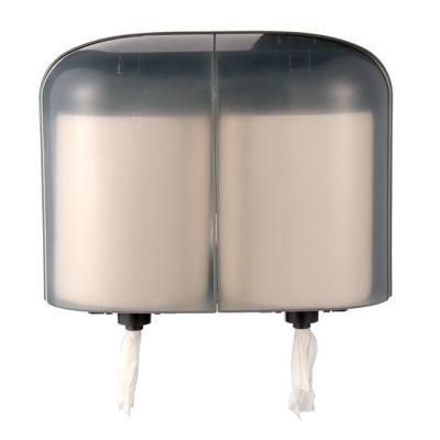 Double Roll Design Manual Down Pull Toilet Paper Towel Dispenser