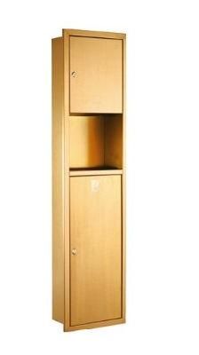 Rose Gold Plating of Paper Towel Dispenser with Garbage Bin