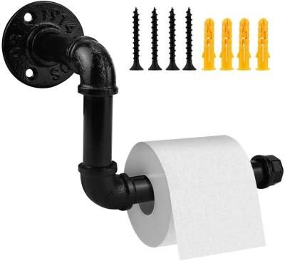 Industrial Pipe Fittings Toilet Paper Holder