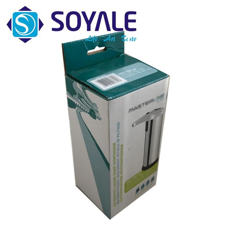 Automatic Stainless Steel Soap Dispenser 225ml with Polish Finishing Sy-06672