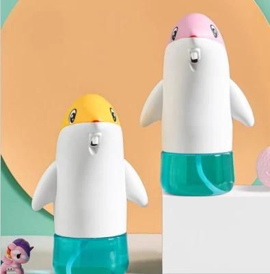 300ml Infrared&#160; Automatic Portable Foam Soap Dispenser for Bathroom Kitchen Touchless Sensor Dispenser Adorable Cute Penguin Soap Dispenser