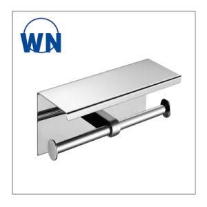 Bathroom Accessories 304stainless Steel Double Paper Holder for Project