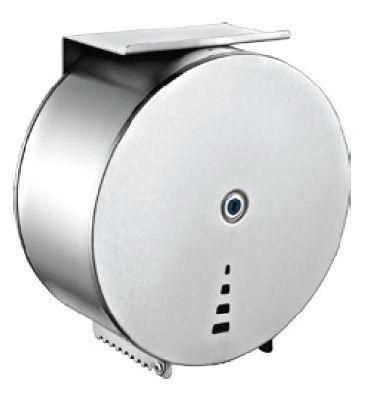 304 Stainless Steel Jumbo Roll Tissue Hot Sale Toilet Towel Paper Dispenser with Phone Shelf