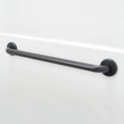 Safety Hand Rail Support SUS304 Straight Grab Bar Matte Black