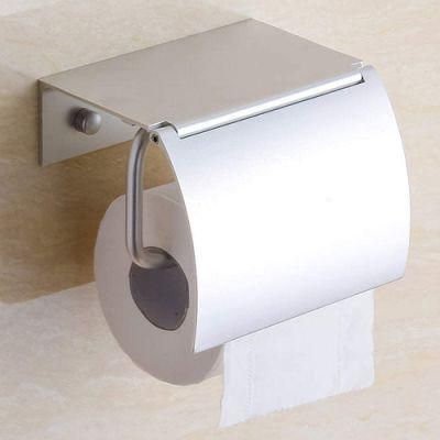 Toilet Paper Holder with Cover Tissue Roll Holder (06-1104)