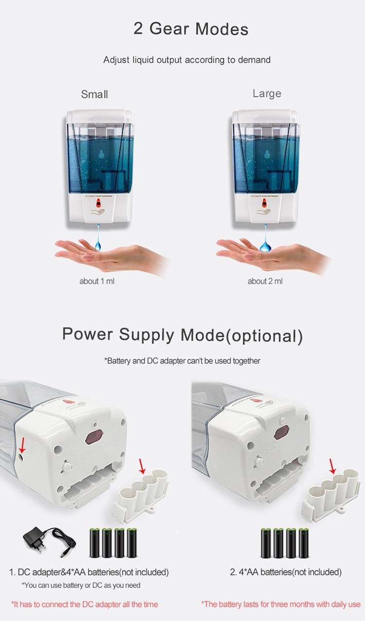Saige Automatic Liquid Alcohol Spray 1000 Ml Mount Wall Soap Dispenser