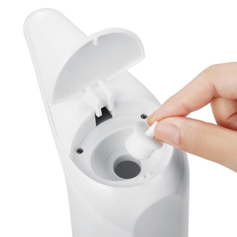 Desktop White Sensor Automatic Commercial Hand Sanitizer Soap Gel Dispenser