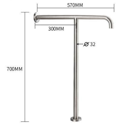 Shower Handrail for Disabled Handicap Grab Bar