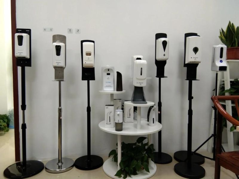 in Stock Automatic Soap Dispenser Wall Mounted Hand Sanitizer Spray Dispenser with Floor Stand Intelligent Induction Infrared Sensor Touchless Soap Dispenser