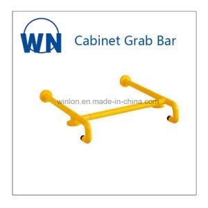 Bathroom SUS304 Grade Stainless Steel Washroom Grab Bar Safety Nylon Cabinet Grab Bar for Elderly Wn-09