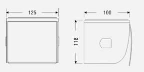 Td-8305D-2 Stainless Steel Toilet Tissue Paper Holder Without Ashtray