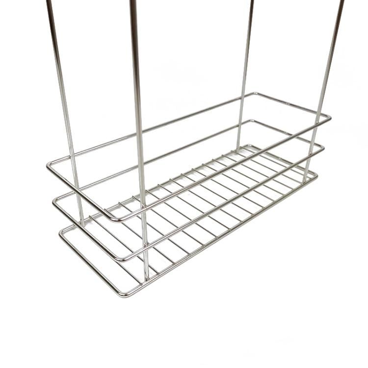 2 Tier Bathroom Rack 304 Stainless Steel Kitchen Storage Organizer Bathroom Shlef