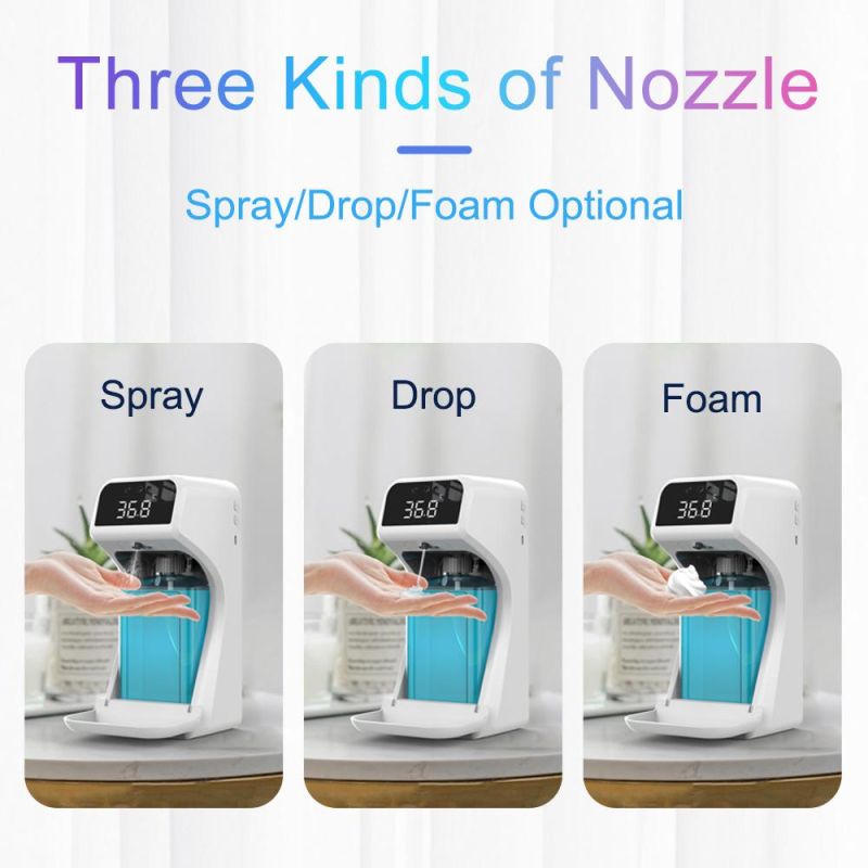 High Quality Temperature Detection Automatic Hand Soap Dispenser 1000ml