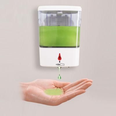 ABS Auto Touchless Foam Spray Liquid Wall Mounted Automatic Hand Sanitizer Stand Sensor Dispenser