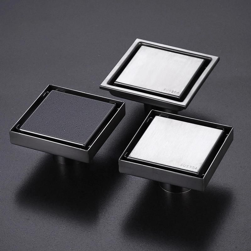 15*15cm High Quality Embedded Invisible Floor Drain 304 Stainless Steel Floor Drain