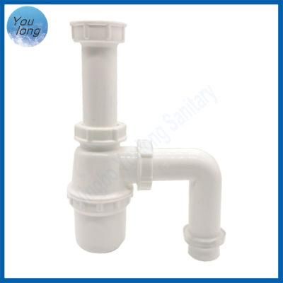 Sifon Lavatorio 1.1/4 Inch Drain Pipe Plastic Waste Siphon Drain Bottle Trap