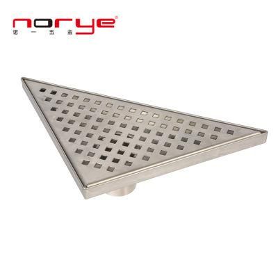 Bathroom Fittings Floor Drain Triangle Stainless Steel